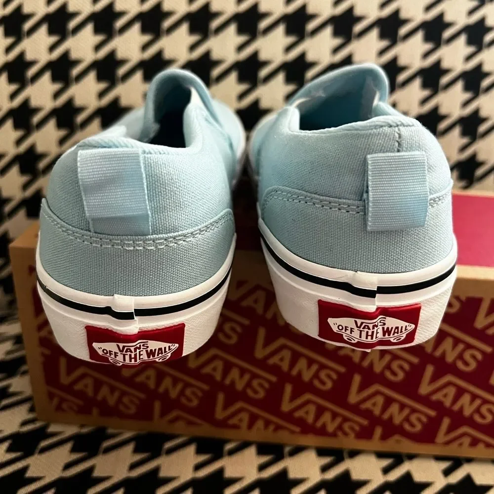 Vans‎ Asher Youth Slip-On Shoes- Size 3